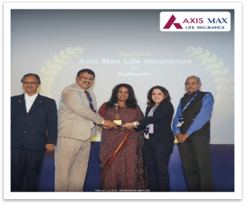 Axis Max Life’s ‘Digi-Saarthi’ won a National Level Award at the.png